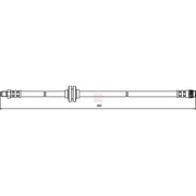 Apec Brake Hydraulic Hose Line Front fits Renault Captur I 2013-2019