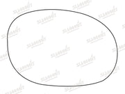Summit Heated Base Plate With Standard Mirror Glass fits Peugeot 206 RHS Summit - Bars 4 Cars