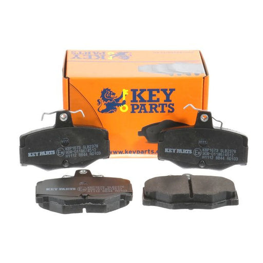 Key Parts Front & Rear Pads fits Nissan Almera Tino 2000-2006 1.8 2.0 2.2