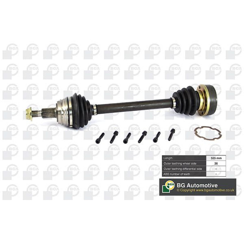 BGA CV Drive Shaft Driveshaft Front Left fits Audi A3 1996-2003 1.6