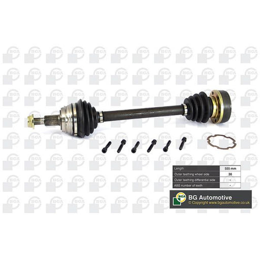 BGA CV Drive Shaft Driveshaft Front Left fits Audi A3 1996-2003 1.6