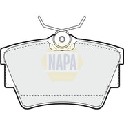 NAPA Rear Brake Pad Set fits VW California T4 Camper 1998-2002 2.4