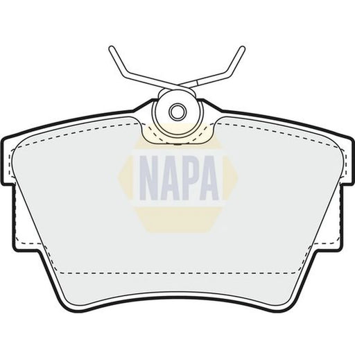 NAPA Rear Brake Pad Set NBP1814