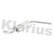 Klarius Box With Centre Pipe Centre fits VW Transporter 1995-2003 2.5