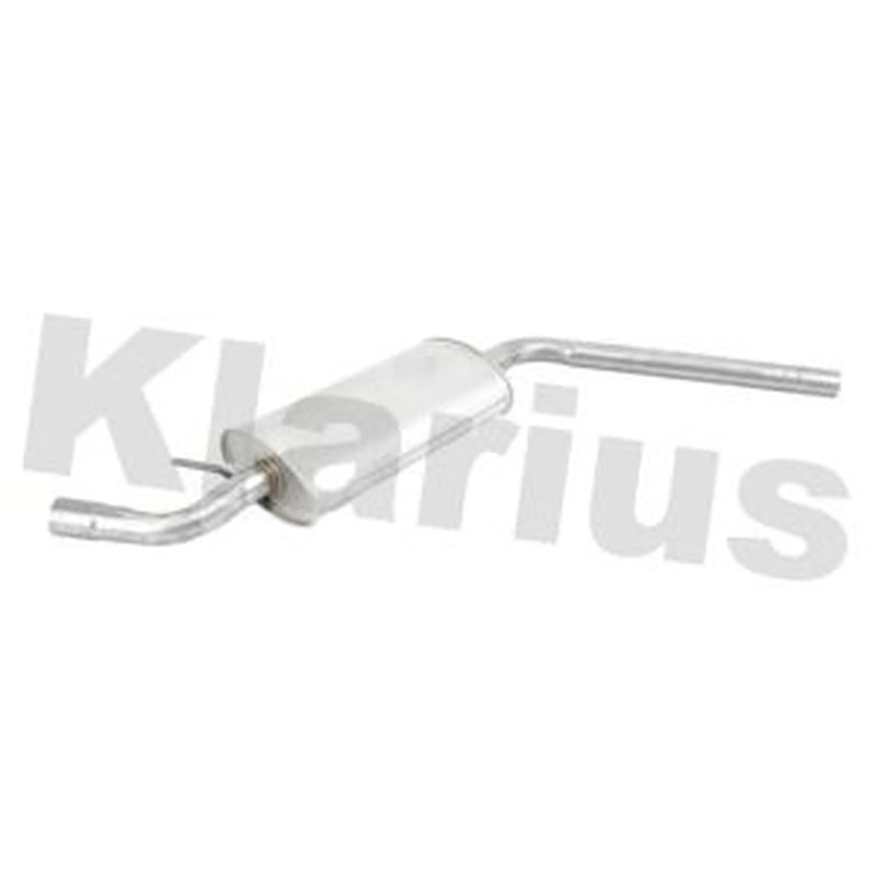 Klarius Box With Centre Pipe Centre fits VW Transporter 1995-2003 2.5