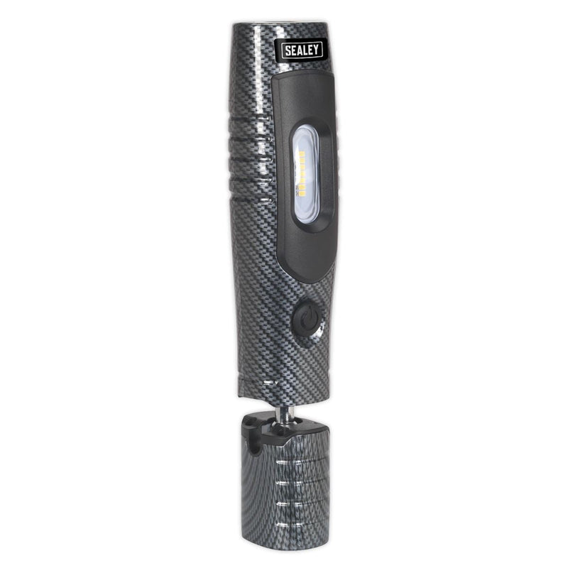 Sealey Rechargeable 360 Inspection Light 7 SMD & 3W SMD LED Carbon Fibre Effect Sealey - Dynamic Drive