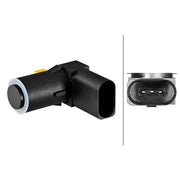 Hella Parking Sensor (PDC) Front fits Skoda Superb I 2001-2008