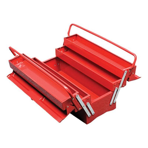 Faithfull Metal Cantilever Toolbox - 5 Tray 49cm (19in) Faithfull - NN4 Online