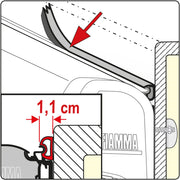 03910-01- RAIN GUARD S 30M Fiamma  - Dynamic Drive