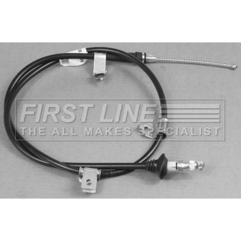 First Line Handbrake Cable Rear fits Kia Rio I 2000-2005 1.3 1.5