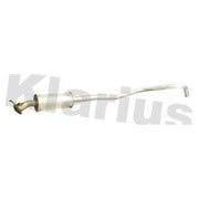 Klarius Box With Centre Pipe Centre fits Ford Fiesta VI 2012-2017 1.6