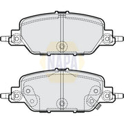 NAPA Rear Brake Pad Set fits Honda Cr-V V 2016-2023 1.5 2.0