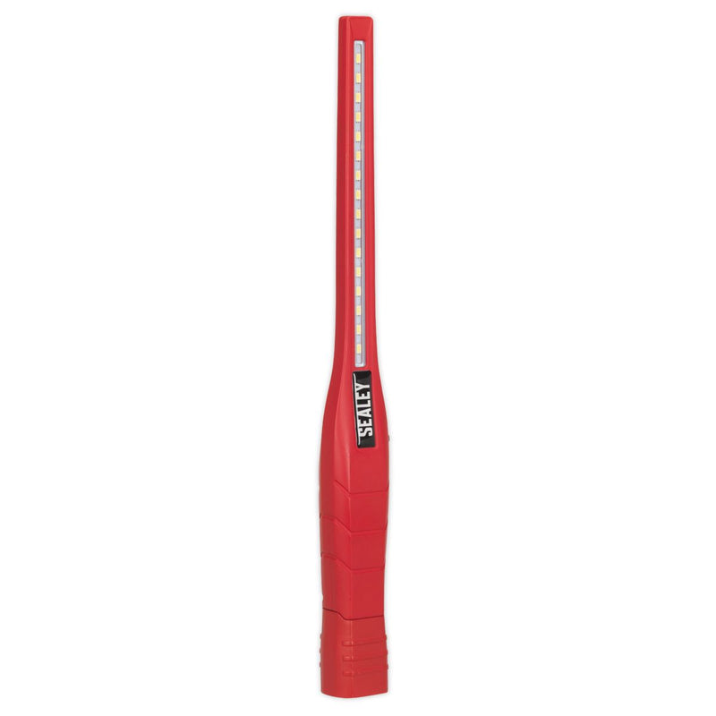 Sealey LED3604R Rechargeable 360° Slim Inspection Lamp 16 SMD LED + 1W LED Red Sealey  - Dynamic Drive