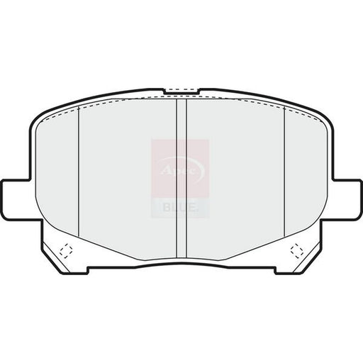 Apec Front Brake Pad Set fits Toyota Previa / Estima II 2000-2006 2.0 2.4 3.0