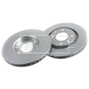 Borg & Beck Front & Rear Brake Discs & Pads fits Citroën Xsara Picasso 1999-2012