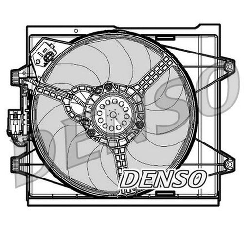 Denso Engine Cooling Fan fits Fiat 500 2007 on 1.2 1.3 1.4