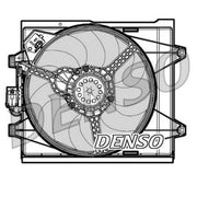 Denso Engine Cooling Fan DER09048