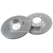 Borg & Beck Front & Rear Brake Discs & Pads fits Peugeot 206 Sw 2002-2007 1.4