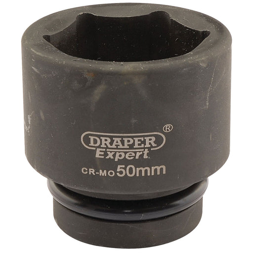 Draper Expert HI-TORQ 6 Point Impact Socket, 1" Sq. Dr., 50mm 05125 Draper - Dynamic Drive