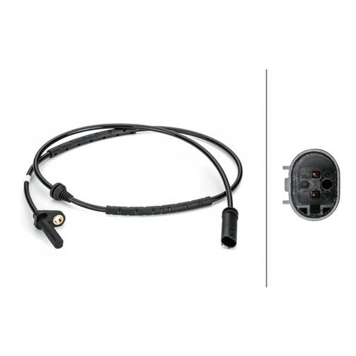 Hella ABS Wheel Speed Sensor Rear fits BMW X5 2006-2018 3.0 4.8