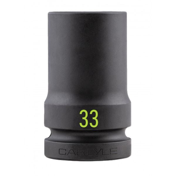 Carlyle Tools 3/4Dr Deep 6Pt Impact Socket 33mm - image 1