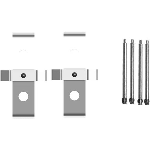 Mintex Brake Pad Accessory Fitting Kit Front fits Citroën C8 2002 on 3.0