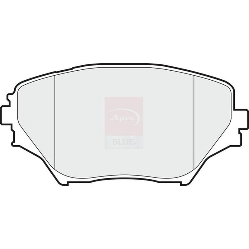 Apec Front & Rear Pads fits Toyota Rav 4 1997-2005 1.8 2.0