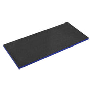 Sealey Easy Peel Shadow Foam Blue/Black 1200 x 550 x 30mm SF30B Sealey - Dynamic Drive