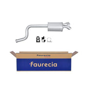 Hella End Silencer Rear fits Renault Espace 2002-2015 1.9 2.0 2.2
