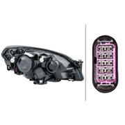 Hella Headlight Headlamp H7/H7 Left fits Skoda Citigo 2011-2019 1.0