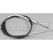 First Line Handbrake Cable Left Rear fits Fiat Grande Punto 2005-2015 1.3 1.4