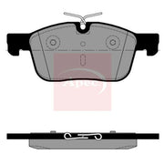 Apec Rear Brake Pad Set PAD2442
