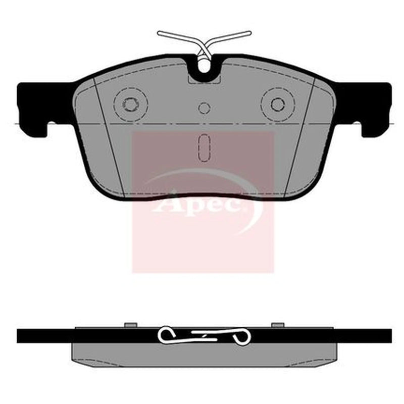 Apec Rear Brake Pad Set PAD2442