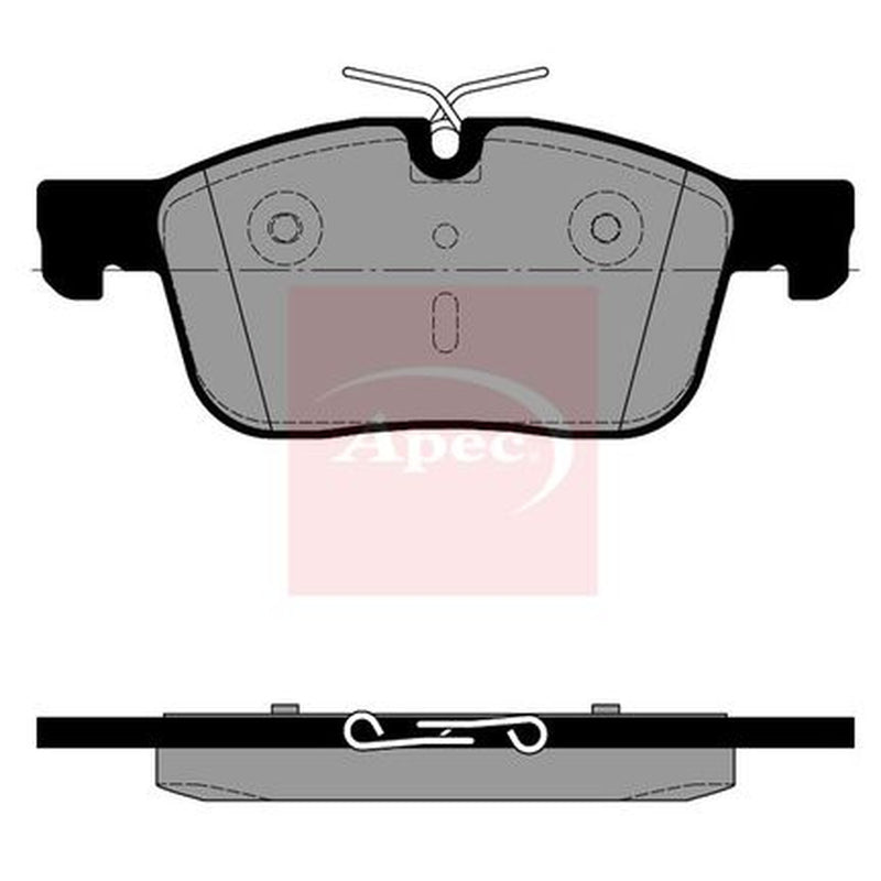 Apec Rear Brake Pad Set fits Polestar Polestar 1 2018 on