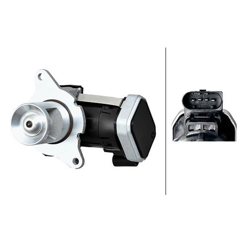 Hella Exhaust Gas Recirculation Valve fits Mercedes-Benz C-Class 2007-2009