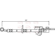 Apec Brake Hydraulic Hose Line Front Right HOS3594