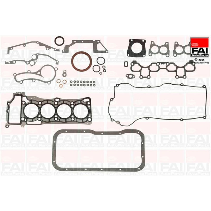 FAI Full Gasket Set fits Nissan Almera 2000-2006 1.5