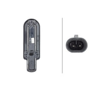 Hella Auxiliary Direction Indicator Lateral Mounting Connectors