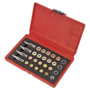 Sealey Drain Plug Thread Repair Set VS660 Sealey - Dynamic Drive