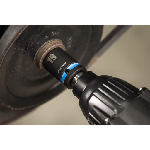 Sealey Impact Socket Set 9pc 1/2"Sq Drive Metric AK5618M Sealey - Dynamic Drive