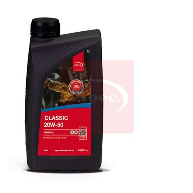 Apec Engine Oil 1L SE 20W-50