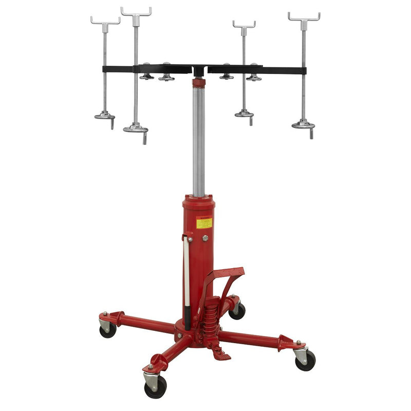 Sealey Telescopic Vertical Transmission Jack 500kg 500TTJ Sealey - Dynamic Drive