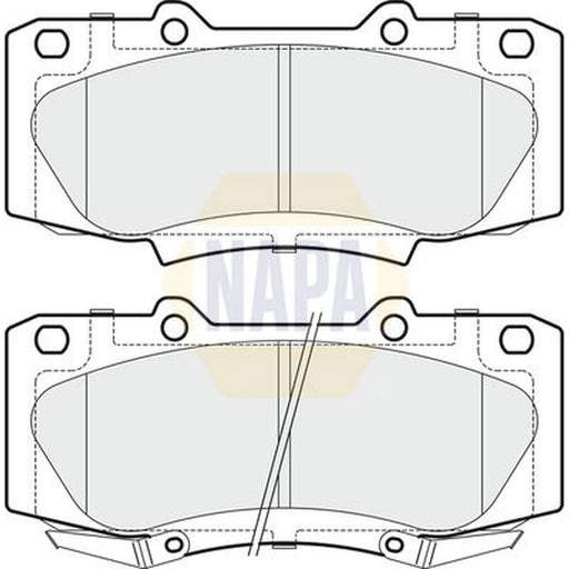 NAPA Front Brake Pad Set NBP1603