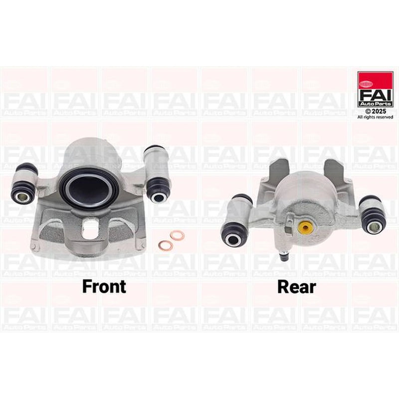 FAI Brake Caliper Assembly Front Right fits Kia Picanto II 2011-2017 1.0 1.2