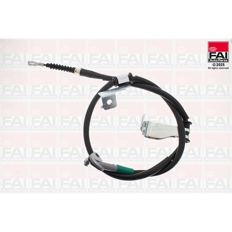 FAI Handbrake Cable Right Rear fits Hyundai I10 I 2007-2013 1.0 1.1 1.2