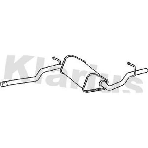 Klarius Box With Centre Pipe Centre AU451X