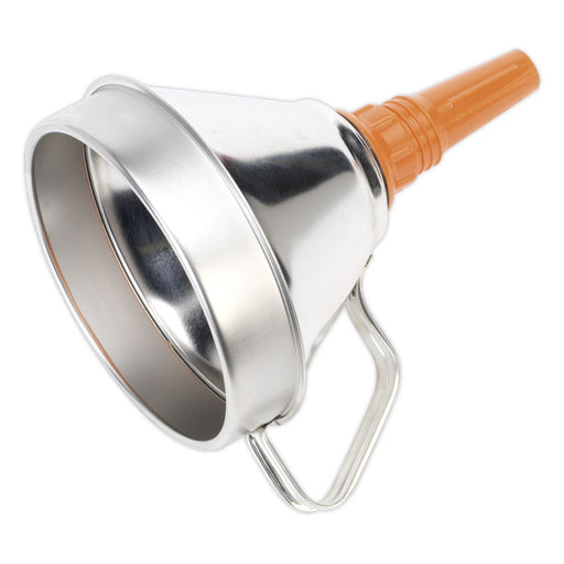 Sealey Funnel Metal with Filter160mm FM16 Sealey - Dynamic Drive