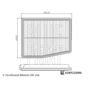 Blue Print Engine Air Filter ADBP220088