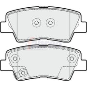Fahren Front & Rear Brake Discs & Pads fits Kia Soul II 2014-2018 1.6 2.0