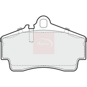 Apec Rear Brake Pad Set PAD1029